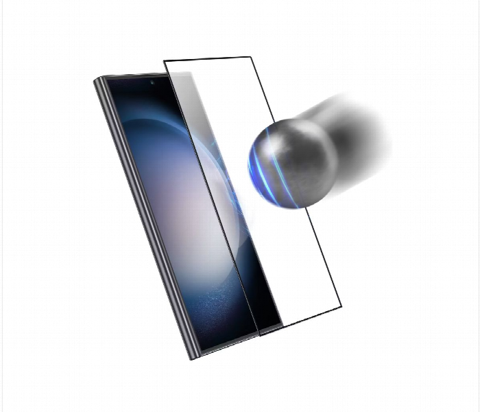Green Lion S24 Ultra 9H Crystal Sheild Finger Print Unlock Tempered Glass Clear - Zoom Image 2