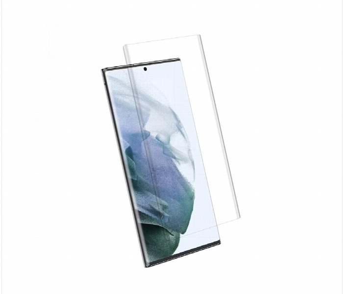 Green 3D Curved Round Edged Glass Screen Protector For Samsung Galaxy S22 Plus  Clear - Zoom Image 3