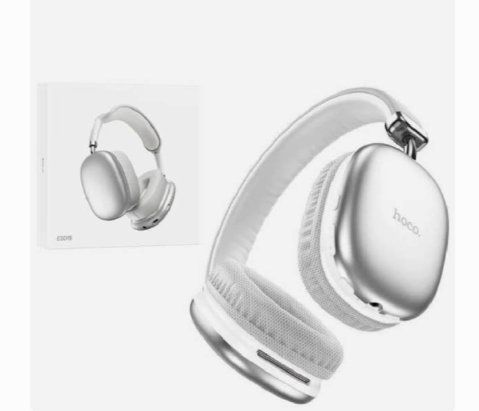Hoco Cool Shadow Bluetooth Headphones  Esd15  Silver - Zoom Image