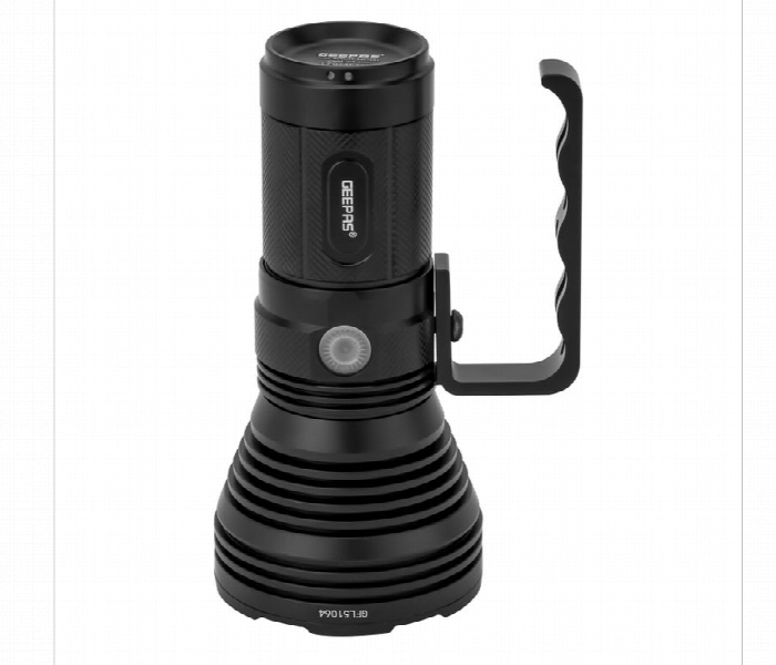 Geepas Gfl51064 50W Rechargeable Led Flashlight 15 Hours Continuous Working With Aircraft Aluminum Housing - Zoom Image 3
