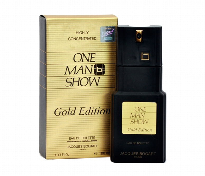 One Man Show Gold Edition By Jacques Bogart Eau De Toilette For Men 100Ml - Zoom Image