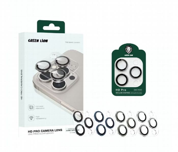 Green Lion Hd Pro Camera Lens For Iphone 15Pro Or 15Pro Max  Natural Titanium - Zoom Image 3