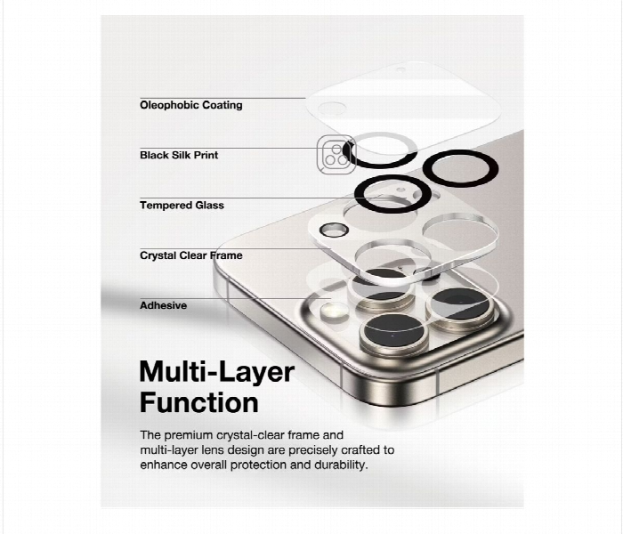 Green Lion Transparent Lens For Iphone 16 Pro Or Iphone 16 Pro Max - Zoom Image 2