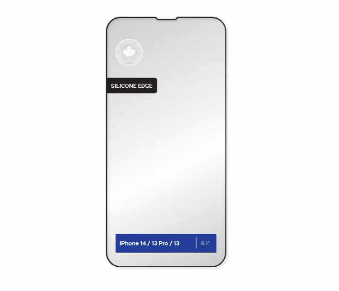 Levelo Anti Static Clear Silicone Edge Tempered Screen Protector For Iphone 14 Or 13 Pro Or 13 6.1 Inch - Zoom Image 2