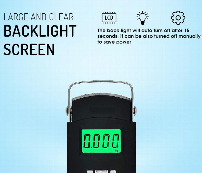 Portable Digital Hanging Weighing Scale 50Kg Z8023 - Zoom Image 2