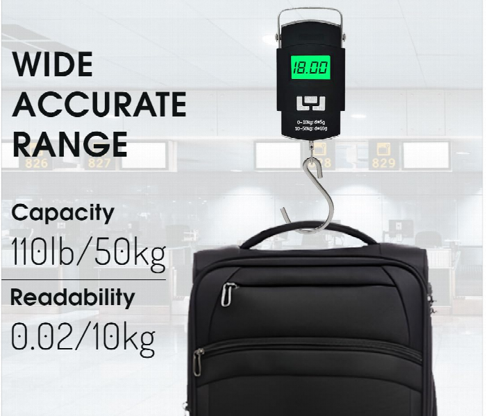 Portable Digital Hanging Weighing Scale 50Kg Z8023 - Zoom Image 3