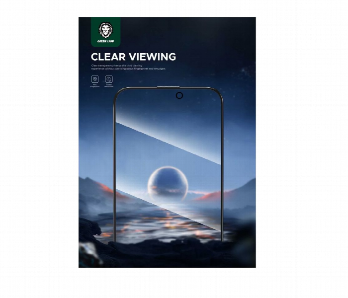 Green Lion 3D Pv Pet Pro Privacy Screen Protector For Iphone 15 Pro Black - Zoom Image 4