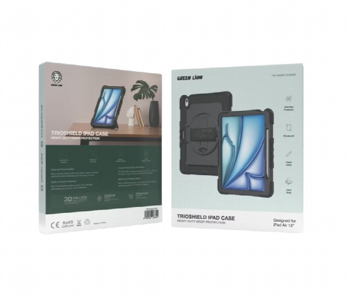 Green Lion Trioshield Ipad Air 13 Case - Zoom Image 2