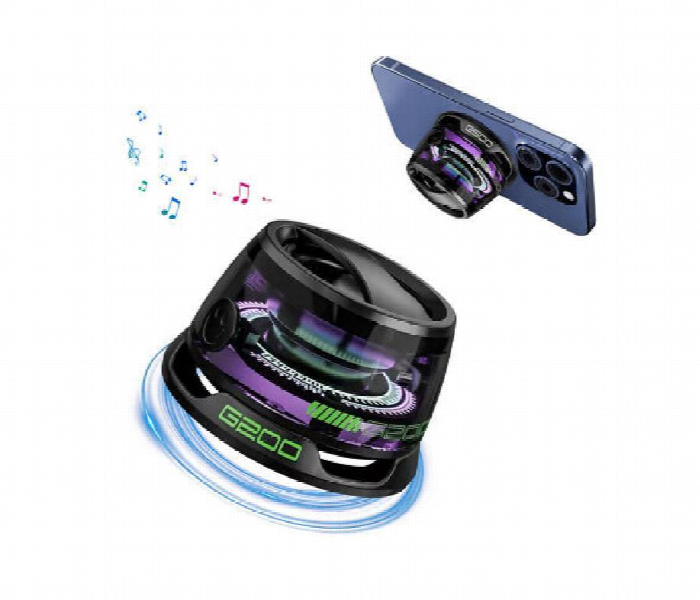Magnetic Suction Ultra Portable Led Speaker G200 - Zoom Image
