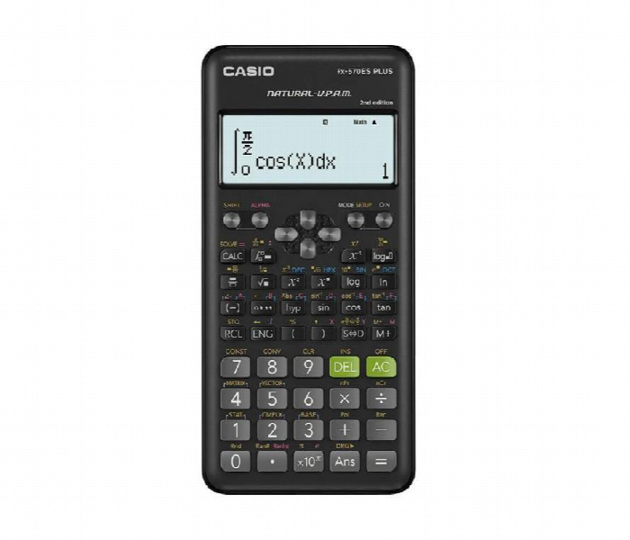 Casio Scientific Calculator Fx 570Es Plus 2Nd Edition Black - Zoom Image