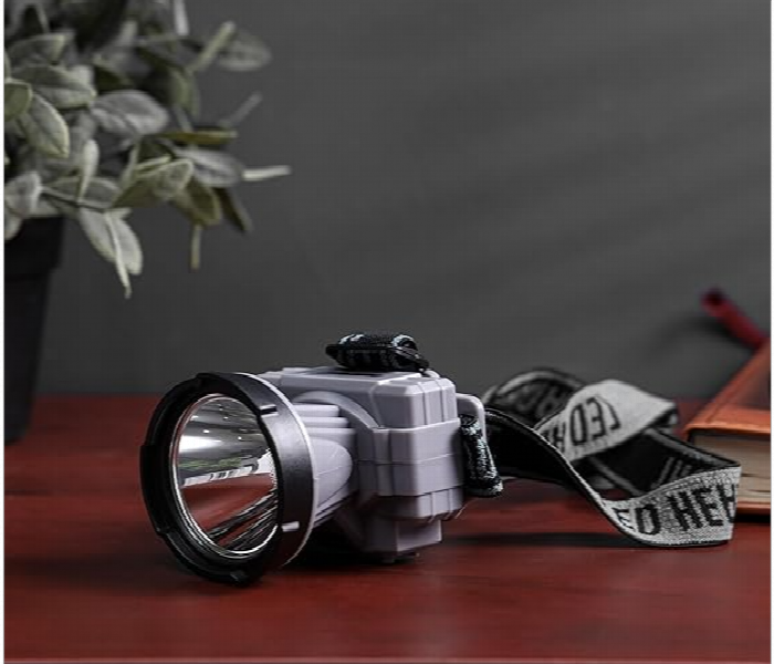Geepas Ghl51094 Rechargeable Led Headlamp 3W With Strong And Low Light - Zoom Image 1