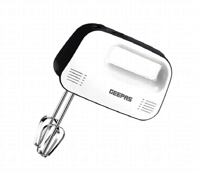 Geepas Ghm43030 150W 3 Speed Hand Mixer Attached With Two Chrome Plated Beaters - Zoom Image 2