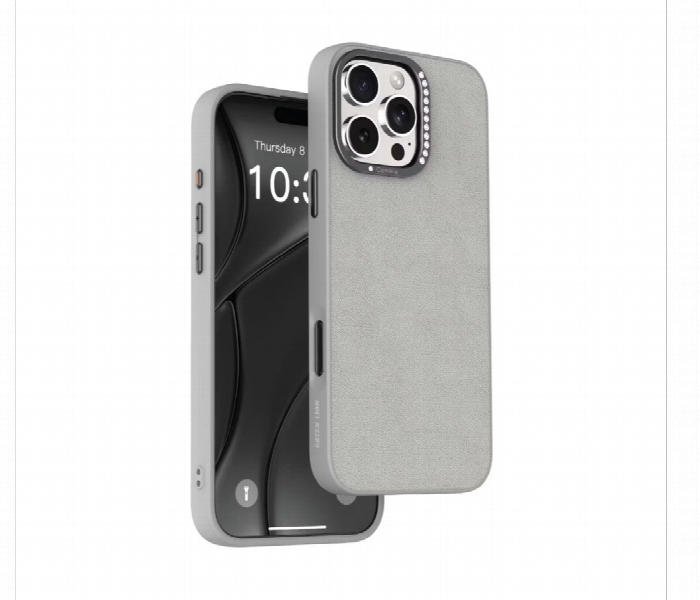 Green Lion Kimberly Leather Case Iphone 16 Pro Max Gray - Zoom Image 1