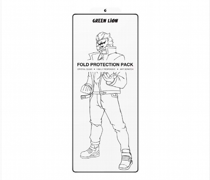 Green Lion Fold Protection Pack For Z Fold 6Clear - Zoom Image 2