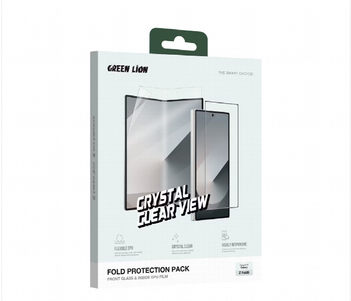 Green Lion Fold Protection Pack For Z Fold 6Clear - Zoom Image 3