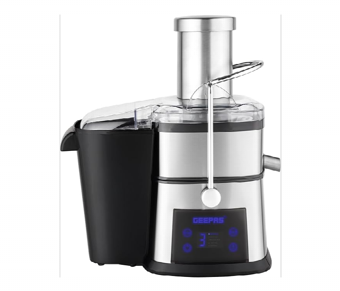 Geepas Gje46023 Stainless Steel Digital Juice Extractor 1L 800W  Powerful Motor With 5 Speed Setting - Zoom Image 1