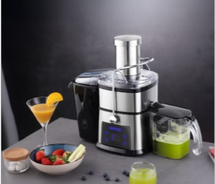 Geepas Gje46023 Stainless Steel Digital Juice Extractor 1L 800W  Powerful Motor With 5 Speed Setting - Zoom Image 4