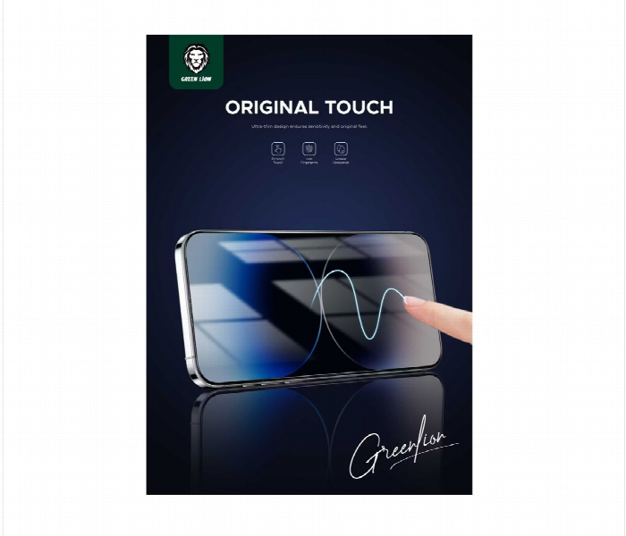 Green Lion 9H Steve Hd Screen Protector For Iphone 15 Pro Max  Clear - Zoom Image 5