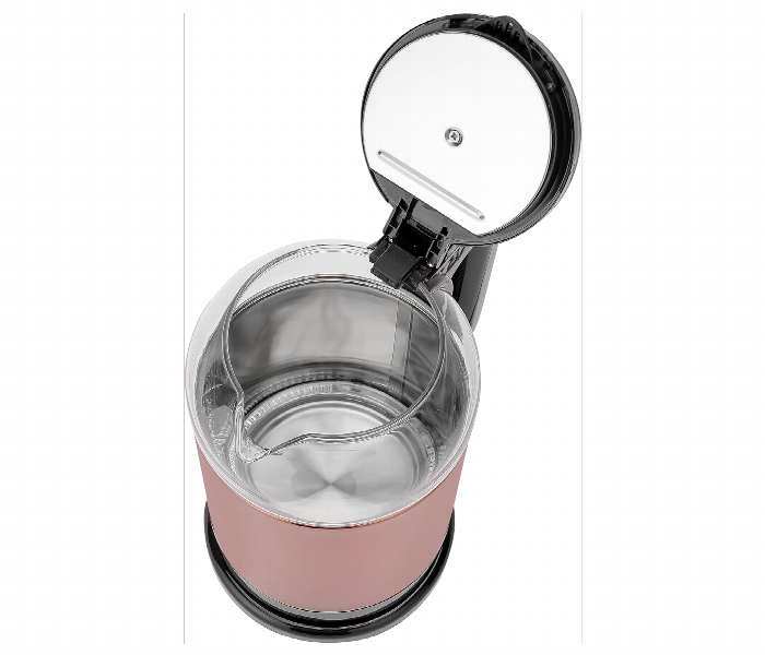 Geepas Gk38063 Electric Glass Kettle 1.7L 1500W With 360 Degree Rotation Base And Automatic Shut Off Function - Zoom Image 5