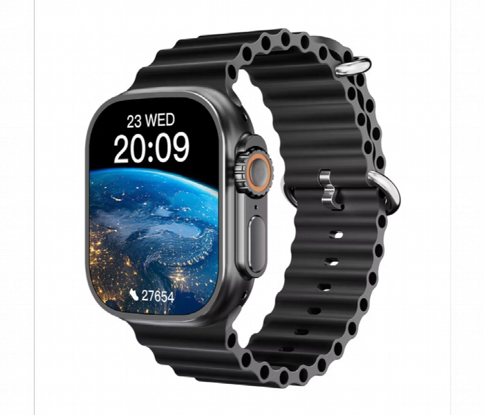Porodo Blue Supremo Smart Watch  Black - Zoom Image 2