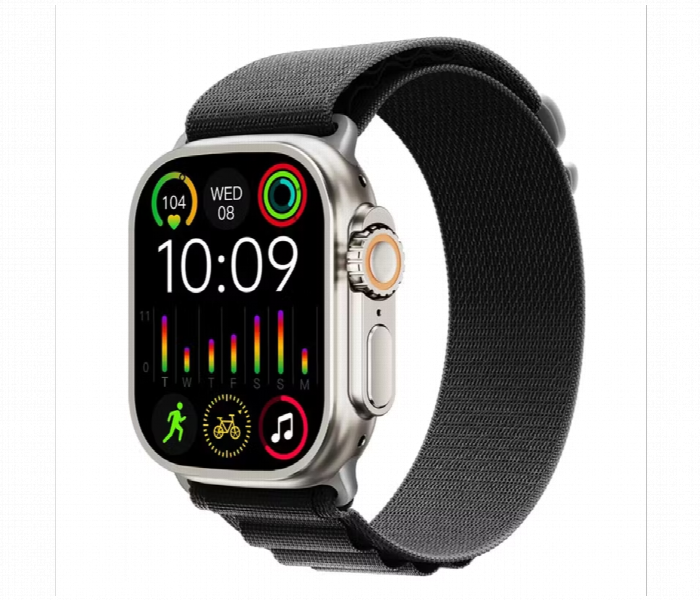 Porodo Blue Supremo Smart Watch  Black - Zoom Image 1
