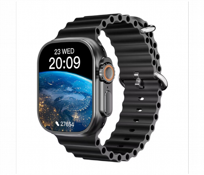Porodo Blue Supremo Smart Watch And Alpine Strap Black - Zoom Image 2