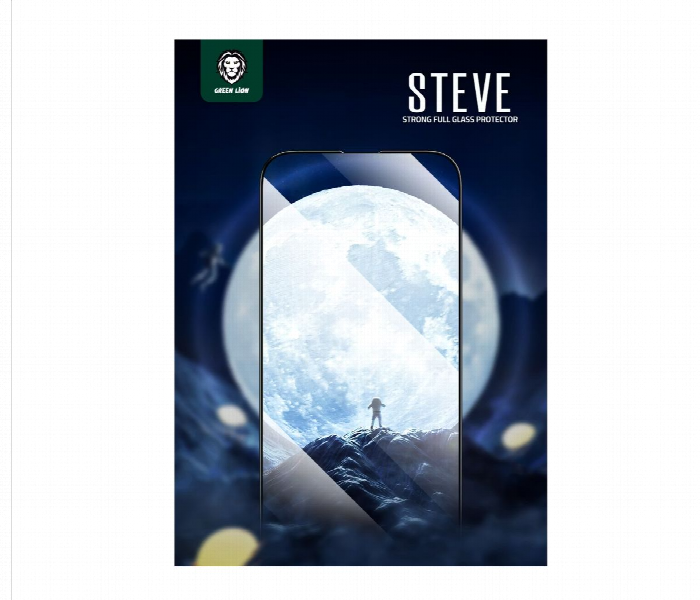 Green Lion 9H Steve Glass Strong Full Screen Protector For Iphone 13 Or13 Pro Or 14  6.1Inch Clear - Zoom Image 3
