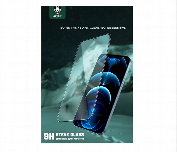 Green Lion 9H Steve Glass Strong Full Screen Protector For Iphone 12 Pro Max 6.7Inch Clear - Zoom Image 4