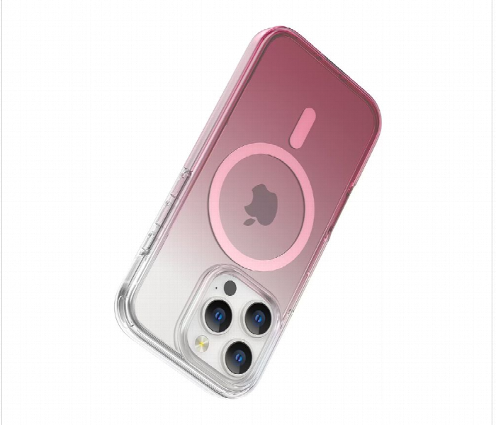 Green Lion Gradient Magsafe Case For Iphone 16 Pro Pink - Zoom Image 2