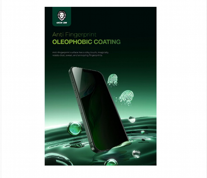 Green Lion 3D Silicone Plus High Definition Edge Glass For Iphone 16 Pro Max  Clear - Zoom Image 5