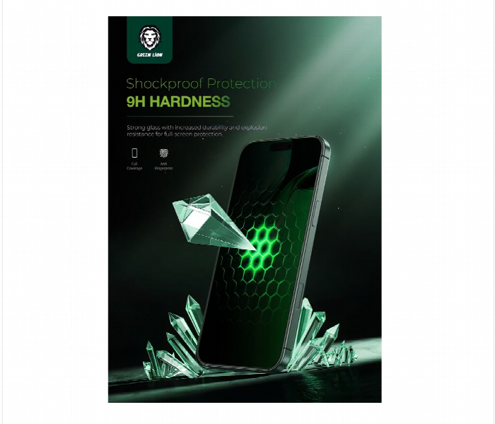 Green Lion 3D Silicone Plus High Definition Edge Glass For Iphone 16 Pro Max  Clear - Zoom Image 4