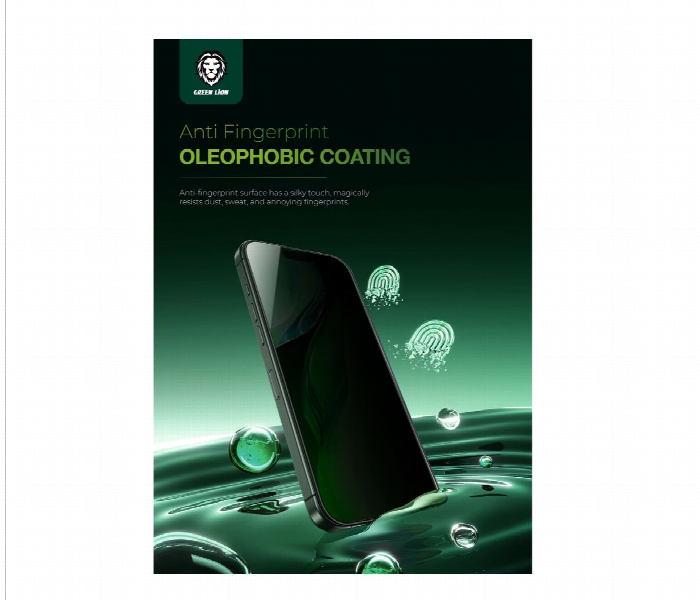 Green Lion 3D Silicone Plus High Definition Edge Glass For Iphone 16 Pro  Clear - Zoom Image 3