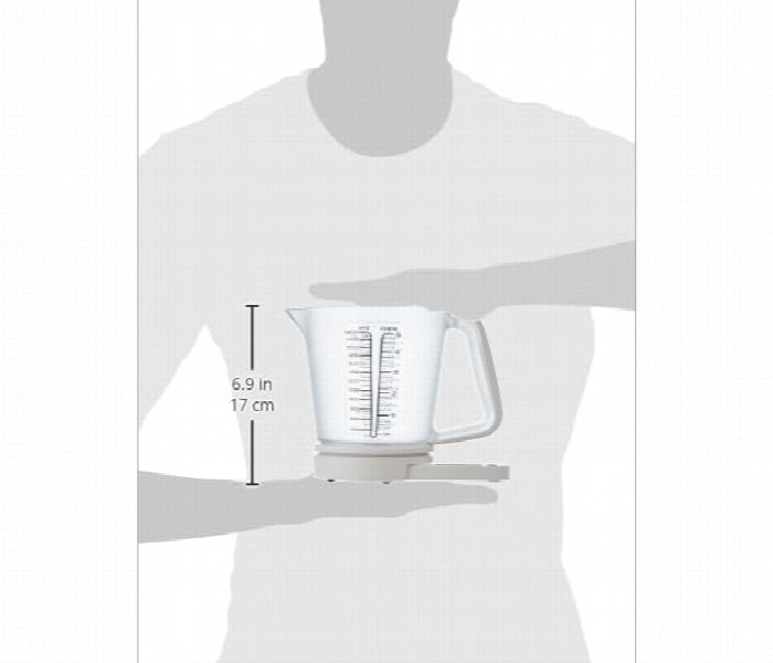 Geepas Gks46514 Led Screen Attached Kitchen Scale 5Kg Capacity With Measuring Cup - Zoom Image 8