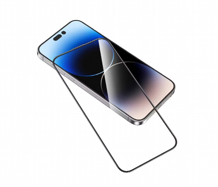 Green Lion 3D Silicone Plus Screen Protector For Iphone 15 Pro Max Clear - Zoom Image 2