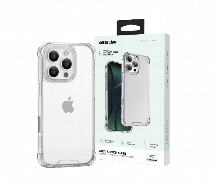 Green Lion Anti Shock Case For Iphone 16 Pro Max - Zoom Image 1
