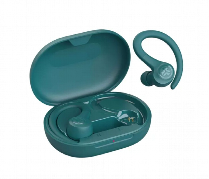 Jlab Go Air Sport True Wireless Bluetooth Earbuds Teal - Zoom Image 2