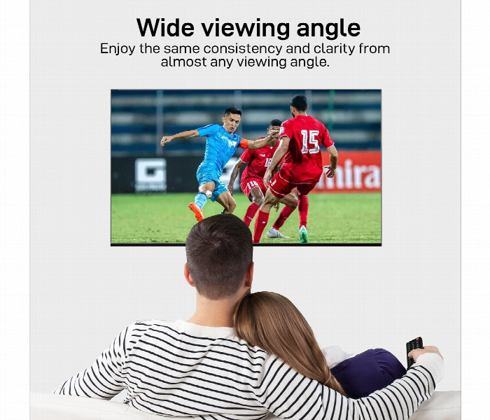 Geepas Gled6523Sgxhd 65 Inch 4K Ultra Hd  Google Smart Led Tv With Frameless Design - Zoom Image 3