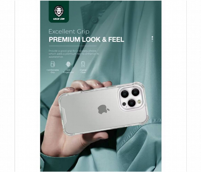 Green Lion Anti Shock Case For Iphone 16 Plus - Zoom Image 5