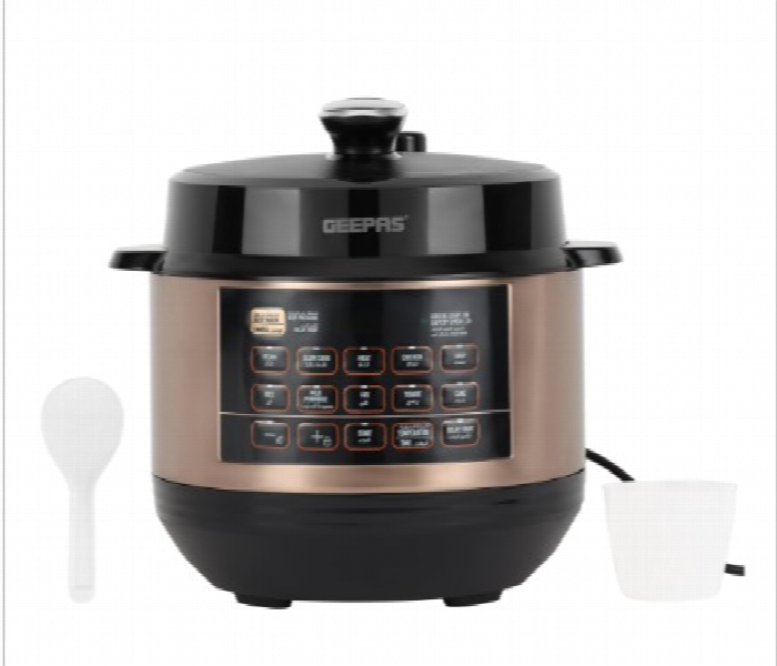 Geepas Gmc35052 6L 1000W Multi Cooker   Capacity Digital Led Display With Quality Non Stick Inner Pot Digital Control - Zoom Image 1