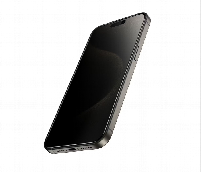 Green Lion Picasso 3D Privacy Glass Iphone 15 Pro Black - Zoom Image 1