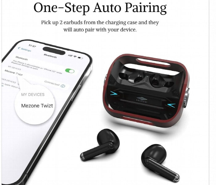 Mezone Twizt Gaming Earphone With Led - Zoom Image 5
