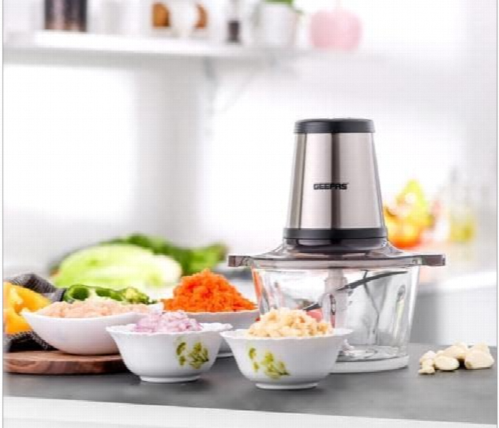 Geepas Gmc42026 2L 400W Compact Multi Chopper With 2 Speed Levels And Double Blade Assembly - Zoom Image 8