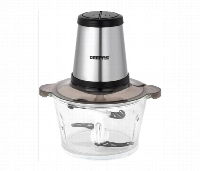 Geepas Gmc42026 2L 400W Compact Multi Chopper With 2 Speed Levels And Double Blade Assembly - Zoom Image 1