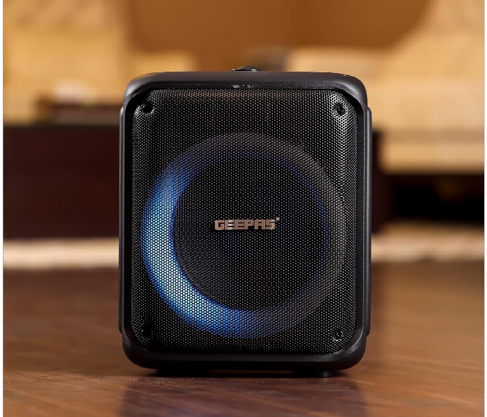 Geepas Gms11161  Professional Portable Speaker Handle With 3600 Mah Huge Battery - Zoom Image 2