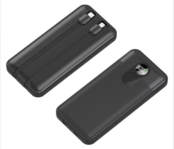 Porodo 10000Mah Powerbank 2Xtype C  Black - Zoom Image 2