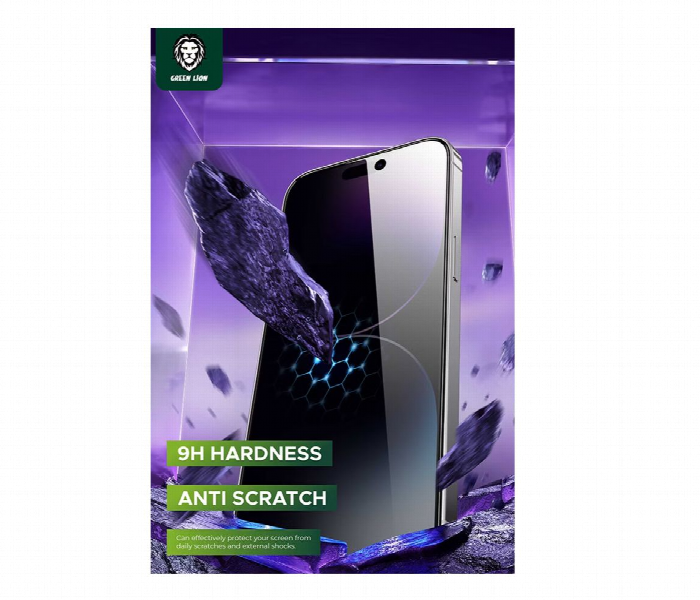 Green Lion 9H Steve Privacy Screen Protector For Iphone 15 Pro Max - Zoom Image 2