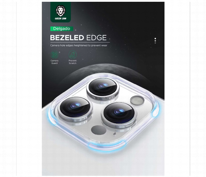 Green Lion Delgado Pc Case For Iphone 15 Pro Max Clear - Zoom Image 4