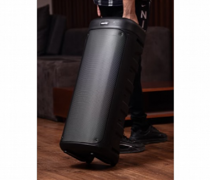 Geepas Gms11194 30000W Rechargeable Portable Speaker And Microphone With Remote Control Perfect For  Entertainment - Zoom Image 2