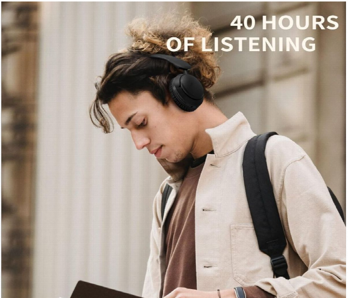 Mezone Lukas Anc Wireless Headphone Space Grey - Zoom Image 5