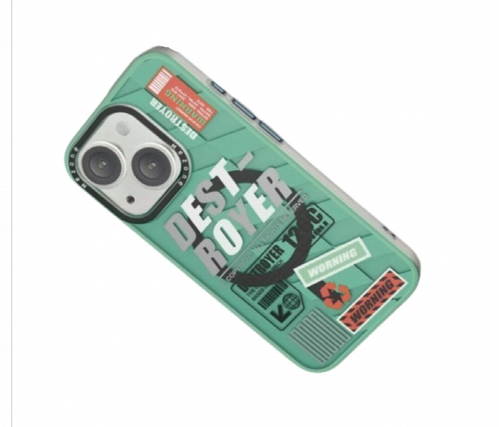 Mezone Destroyer Magnetic Phone Case For Iphone 15 Green - Zoom Image 2